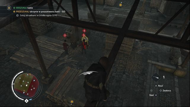 Remain above and you will be able to easily eliminate the next group. - 04 - Cable News | Syndicate Sequence 4 Walkthrough - Sequence 4 - Assassins Creed: Syndicate Game Guide & Walkthrough