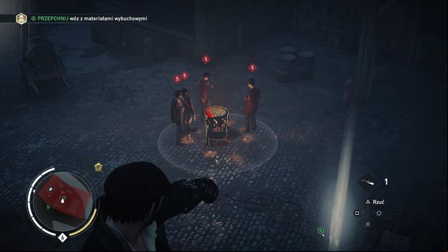 In the next phase you must get to the marked location - 01 - Friendly Competition | Syndicate Sequence 5 Walkthrough - Sequence 5 - Assassins Creed: Syndicate Game Guide & Walkthrough