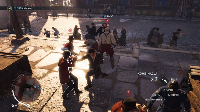 Dont let Marx get killed and eliminate the opponents that are attacking him. - 05 - Vox Populi | Karl Marx Memories - Karl Marx Memories - Assassins Creed: Syndicate Game Guide & Walkthrough