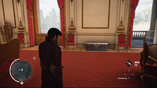 Inside a Large Locked Chest inside Buckingham Palace in Westminister, the northeast balcony - Collecting the unique materials | Crafting - Crafting - Assassins Creed: Syndicate Game Guide & Walkthrough