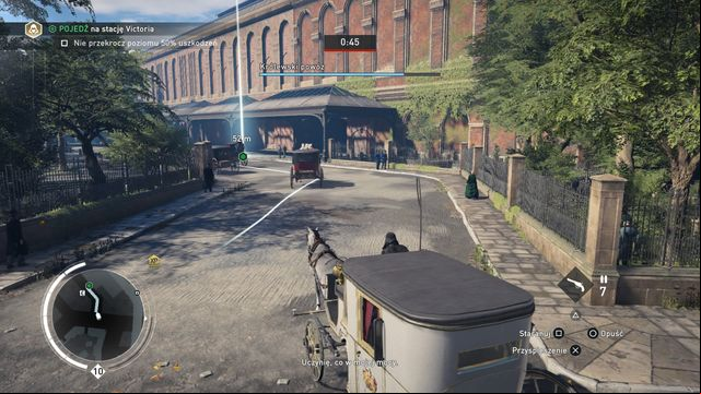 Transport the NPCs to the proper locations, but watch out not to damage to carriage. - 03 - Family Politics | Syndicate Sequence 9 Walkthrough - Sequence 9 - Assassins Creed: Syndicate Game Guide & Walkthrough