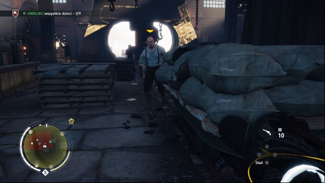 A suspicious enemy will usually check if youre behind the cover, giving you an opportunity to eliminate him. - Sneaking up | Crafting - Crafting - Assassins Creed: Syndicate Game Guide & Walkthrough