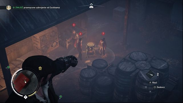 A well aimed dart can immediately solve the trouble. - 02 - A Spot of Tea | Syndicate Sequence 6 Walkthrough - Sequence 6 - Assassins Creed: Syndicate Game Guide & Walkthrough