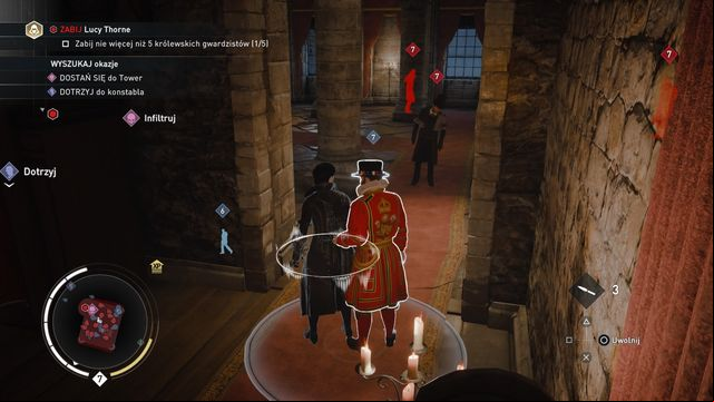 Carefully avoid the enemies, especially the ones standing close to the age. - 05 - A Thorne in the Side | Syndicate Sequence 6 Walkthrough - Sequence 6 - Assassins Creed: Syndicate Game Guide & Walkthrough