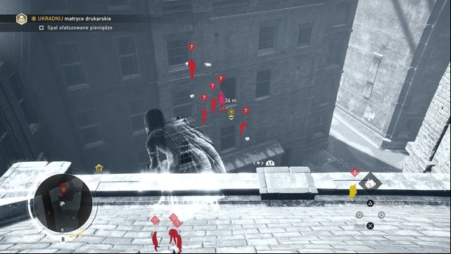 You can locate your target from the building ahead. - 05 - Unbreaking the Bank | Syndicate Sequence 7 Walkthrough - Sequence 7 - Assassins Creed: Syndicate Game Guide & Walkthrough