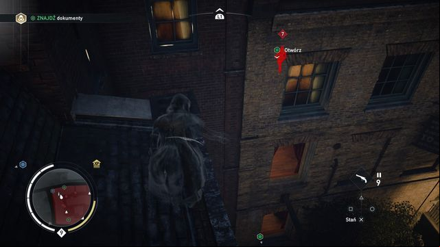 Enter the building through the window that leads straight to the chest. - 06 - Change of Plans | Syndicate Sequence 7 Walkthrough - Sequence 7 - Assassins Creed: Syndicate Game Guide & Walkthrough