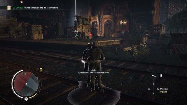 Walk to the other side at the end of the station. - 01 - Strange Bedfellows | Syndicate Sequence 8 Walkthrough - Sequence 8 - Assassins Creed: Syndicate Game Guide & Walkthrough