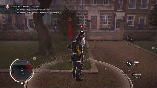 A weakly protected exit from the garden. - 02 - Triple Theft | Syndicate Sequence 8 Walkthrough - Sequence 8 - Assassins Creed: Syndicate Game Guide & Walkthrough