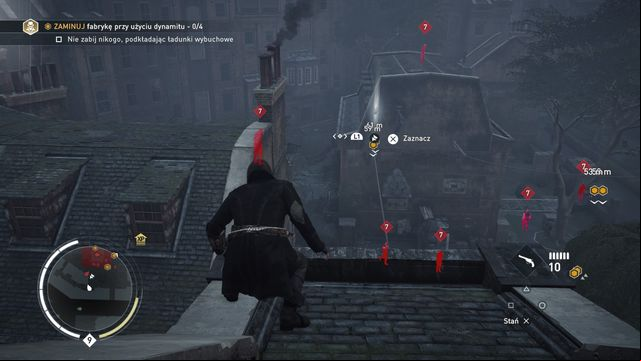 Walking the factory around will give you an opportunity to stun the shooters on the roofs. - 03 - Fun and Games | Syndicate Sequence 8 Walkthrough - Sequence 8 - Assassins Creed: Syndicate Game Guide & Walkthrough
