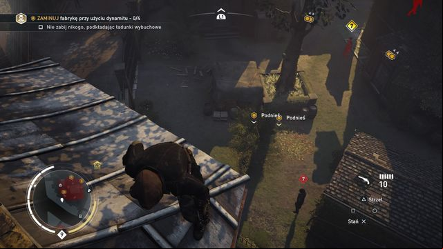 The place from where you will take first two chests. - 03 - Fun and Games | Syndicate Sequence 8 Walkthrough - Sequence 8 - Assassins Creed: Syndicate Game Guide & Walkthrough