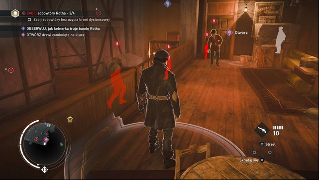 Wait for the enemy to walk slightly away, then kill the guard standing at the door and free the machinist. - 04 - Final Act | Syndicate Sequence 8 Walkthrough - Sequence 8 - Assassins Creed: Syndicate Game Guide & Walkthrough