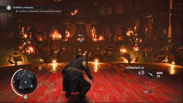 Ignore other options and go straight to the exit in front of you. - 04 - Final Act | Syndicate Sequence 8 Walkthrough - Sequence 8 - Assassins Creed: Syndicate Game Guide & Walkthrough