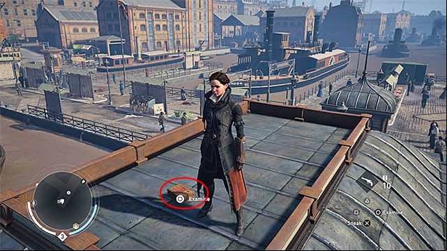 Get to the roof of a small building, on the St. Pauls Pier. - Thames | Secrets of London - Secrets of London - Assassins Creed: Syndicate Game Guide & Walkthrough