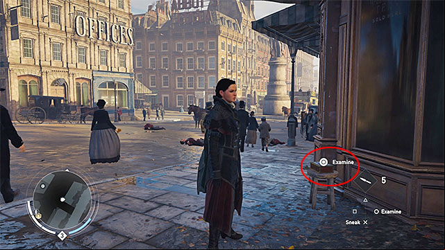 The Music Box is lying on the stool. - City of London | Secrets of London - Secrets of London - Assassins Creed: Syndicate Game Guide & Walkthrough