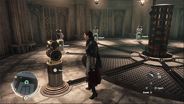 Place the music box discs in the devices - How to unlock the Aegis Outfit? | Secrets of London - Secrets of London - Assassins Creed: Syndicate Game Guide & Walkthrough