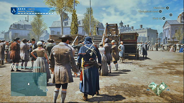 Pay attention to the screen and the map - General Advice for AC Unity - Game Guide - Assassins Creed: Unity Game Guide & Walkthrough