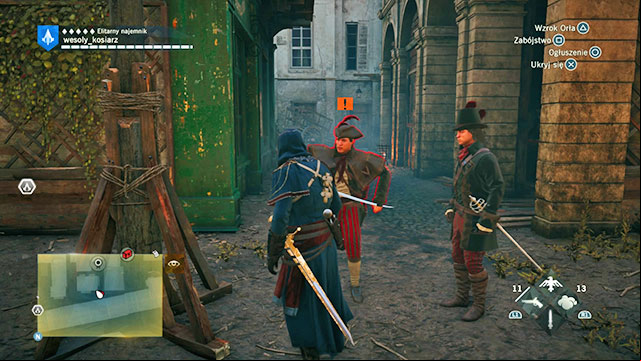 There are three groups of people you can fight against - allies, guards and extremists - Three groups and states of Parisians | Exploring the city in AC Unity - Exploring the city - Assassins Creed: Unity Game Guide & Walkthrough