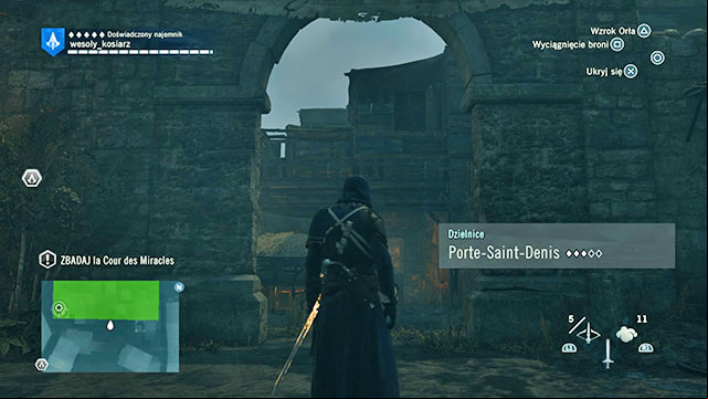 In this mission, youll infiltrate la Cour des Miracles, the poor district of Paris - 01 - The Kingdom of Beggars | Sequence 4 of AC Unity - Sequence 4 - Assassins Creed: Unity Game Guide & Walkthrough