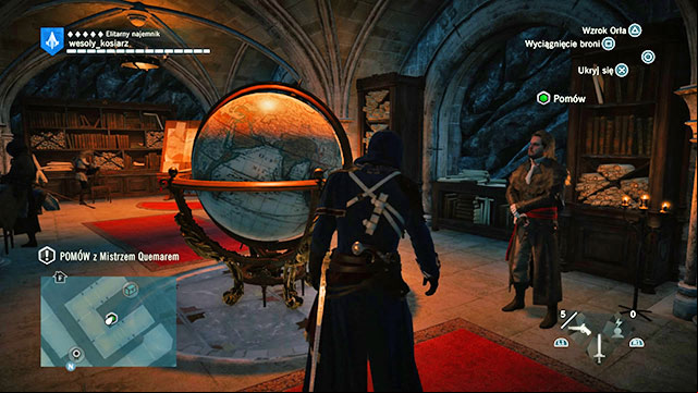 Master Quemar might know something about the murder. - 02 - Meeting with Mirabeau | Sequence 7 of AC Unity - Sequence 7 - Assassins Creed: Unity Game Guide & Walkthrough