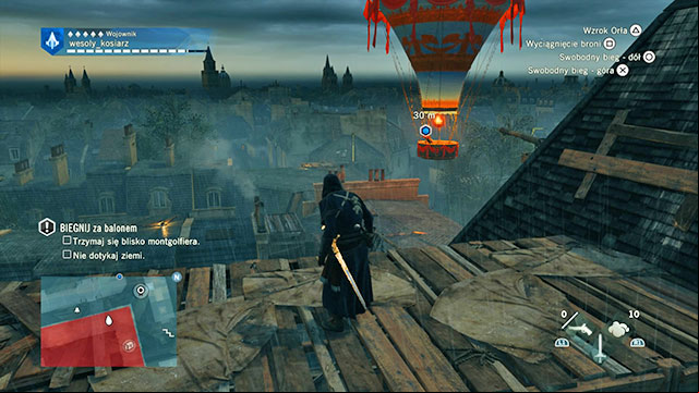 After this balloon! - 03 - The Escape | Sequence 9 of AC Unity - Sequence 9 - Assassins Creed: Unity Game Guide & Walkthrough
