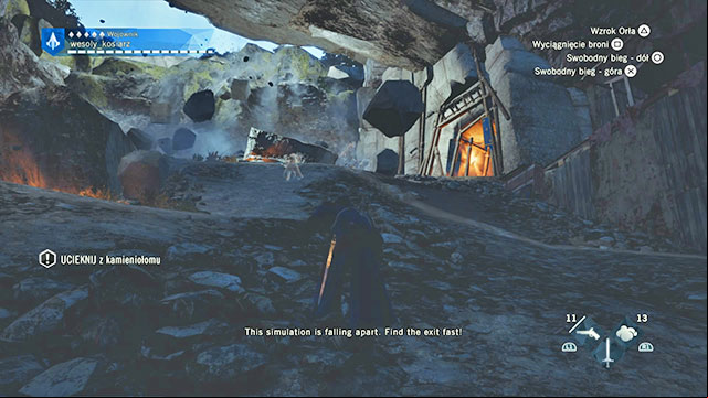 Dodge the rocks and run towards the entrance. - 03 - Bastille (Server Bridge) | Sequence 11 of AC Unity - Sequence 11 - Assassins Creed: Unity Game Guide & Walkthrough
