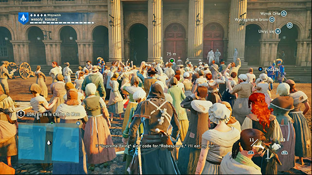 First, follow Elise - 01 - The Supreme Being | Sequence 12 of AC Unity - Sequence 12 - Assassins Creed: Unity Game Guide & Walkthrough