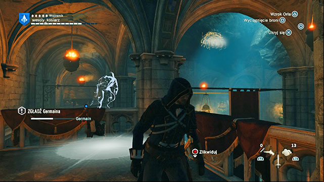 The lightning strikes where Arno was a moment ago. - 03 - The Temple | Sequence 12 of AC Unity - Sequence 12 - Assassins Creed: Unity Game Guide & Walkthrough