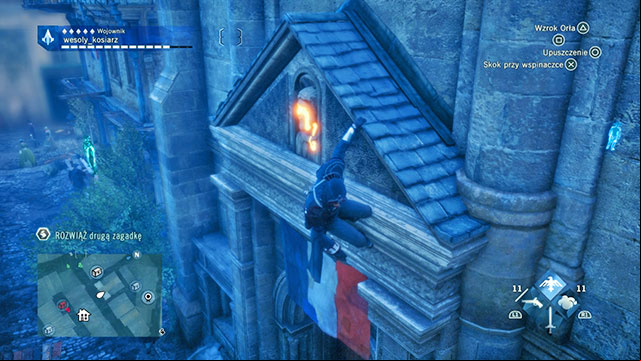 The second answer is on the Palais de Justice grounds, above the church door - Side Missions | Cite map in AC Unity - Cite - Assassins Creed: Unity Game Guide & Walkthrough