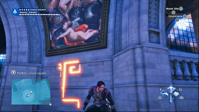 The fourth solution is inside the Pantheon, under the painting, in the Eastern part of the building, below the dome - Side quests | Saint-Jacques map in AC Unity - Saint-Jacques - Assassins Creed: Unity Game Guide & Walkthrough