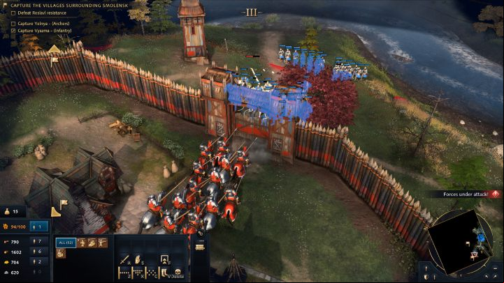 Then go to Roslavl and take over the settlement - Age of Empires 4: Moscow versus Lithuania (The Rise of Moscow) - walkthrough - The Rise of Moscow - Age of Empires 4 Guide