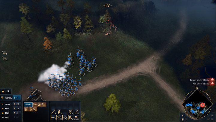 Before taking over the last settlement, build a Workshop, a Monastery and Stables in Roslavl and create a troop consisting of infantry, horsemen, Monk warriors and some cannons - Age of Empires 4: Moscow versus Lithuania (The Rise of Moscow) - walkthrough - The Rise of Moscow - Age of Empires 4 Guide