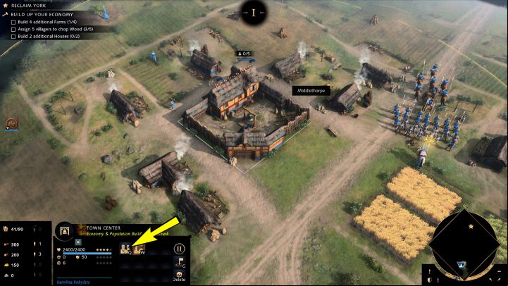 To complete new mission objectives you have to - Age of Empires 4: North to York (The Normans) - walkthrough - The Normans - Age of Empires 4 Guide