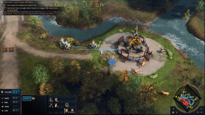 After starting the mission, hire at least 3 additional Traders in The Silver Tree and assign them to the Markets marked on the minimap - Age of Empires 4: The Fall of Xiangyang (The Mongol Empire) - walkthrough - The Mongol Empire - Age of Empires 4 Guide