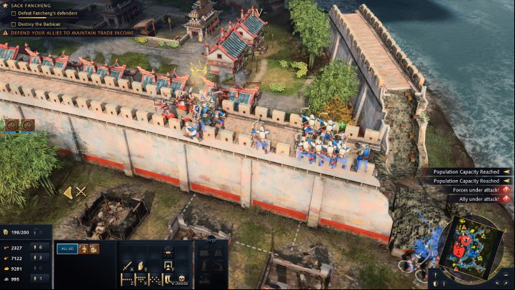 Next, have your infantry repair the bridge - Age of Empires 4: The Fall of Xiangyang (The Mongol Empire) - walkthrough - The Mongol Empire - Age of Empires 4 Guide