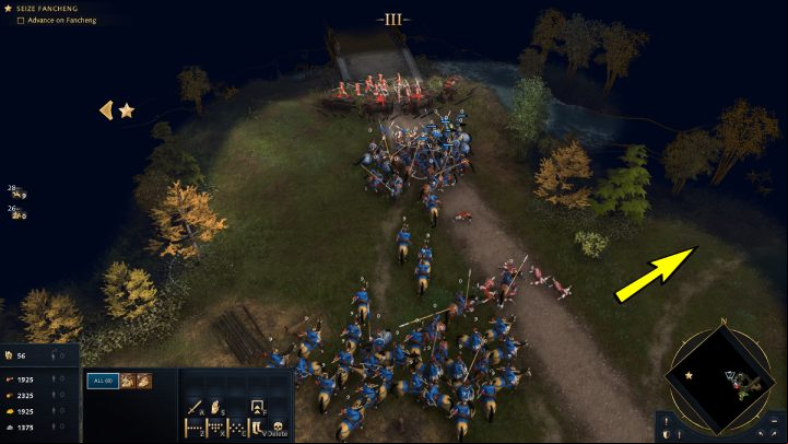 Follow the main path, destroying all Chinese buildings along the way - Age of Empires 4: The Song Fortress (The Mongol Empire) - walkthrough - The Mongol Empire - Age of Empires 4 Guide