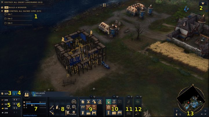1 - Age of Empires 4: interface - Appendix - Age of Empires 4 Guide