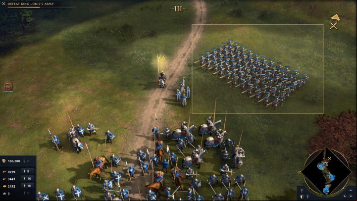 Place the selected units next to and highlight them - Age of Empires 4: Armies - how to create groups? - FAQ - Age of Empires 4 Guide