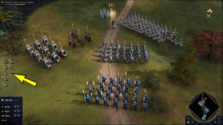 One by one, create separate groups of military units - Age of Empires 4: Armies - how to create groups? - FAQ - Age of Empires 4 Guide