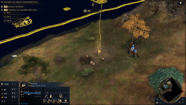 Relics are special items that can only be picked up by religious units after your civilization reaches Castle Age - Age of Empires 4: Relics - what are they? - FAQ - Age of Empires 4 Guide