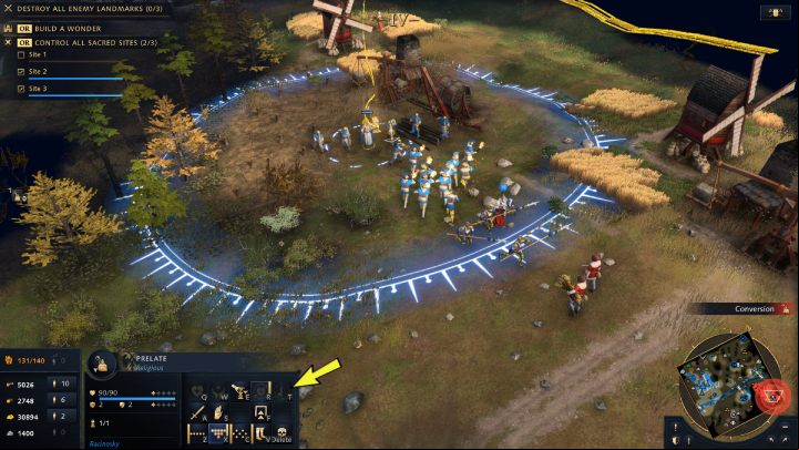 Relics have a secondary use as well - Age of Empires 4: Relics - what are they? - FAQ - Age of Empires 4 Guide