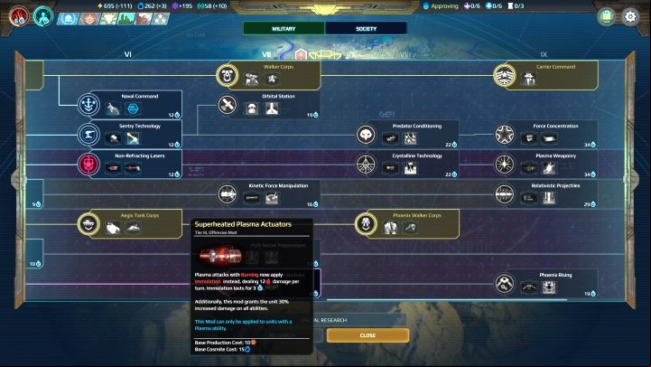 Modifications are mainly unlocked by various technological research. - Modifying divisions and units in Age of Wonders Planetfall - Army - Age of Wonders Planetfall Guide