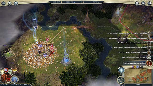 Svengirs Throne City. - Machinations - walkthrough - Commonwealth Campaign - Age of Wonders III - Game Guide and Walkthrough