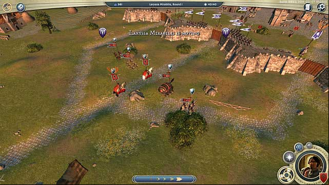 The siege of Laryssas Throne City. - Matters of Duty - walkthrough - Commonwealth Campaign - Age of Wonders III - Game Guide and Walkthrough