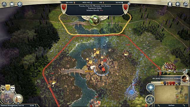 The Throne City of the enemy general. - Slaying a False God - walkthrough - Commonwealth Campaign - Age of Wonders III - Game Guide and Walkthrough