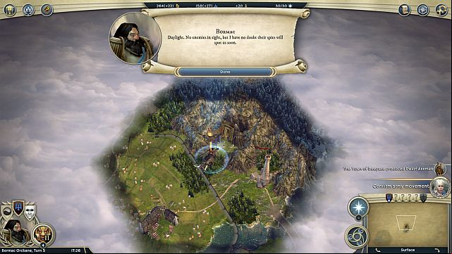 It is time to catch some fresh air. - Underground Eruption - walkthrough - The Elven Court Campaign - Age of Wonders III - Game Guide and Walkthrough