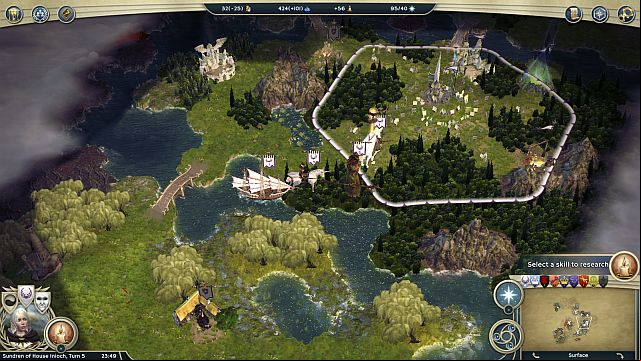 Julia will bring considerable forces along. - Burn the shadows - walkthrough - The Elven Court Campaign - Age of Wonders III - Game Guide and Walkthrough