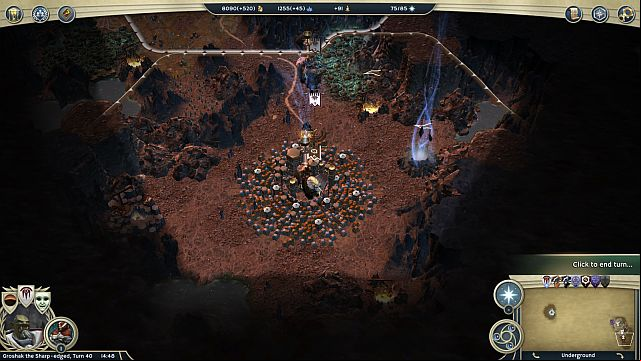 Drugals Throne City. - Wild Magic - walkthrough - The Elven Court Campaign - Age of Wonders III - Game Guide and Walkthrough