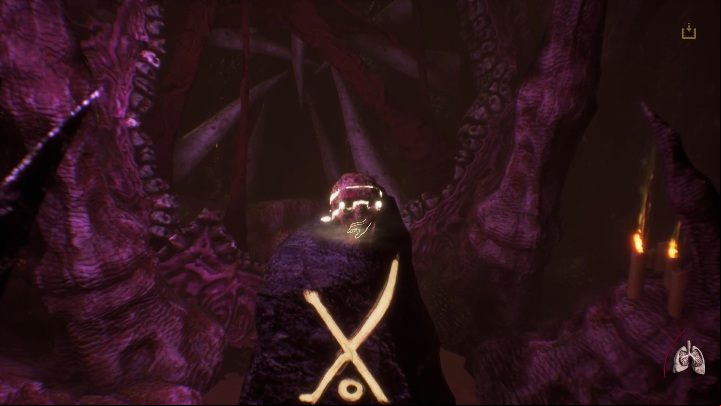 You will find the last skull by following the road marked with an x - Part 1 Mind Maze | Agony Walkthrough - Walkthrough - Agony Game Guide
