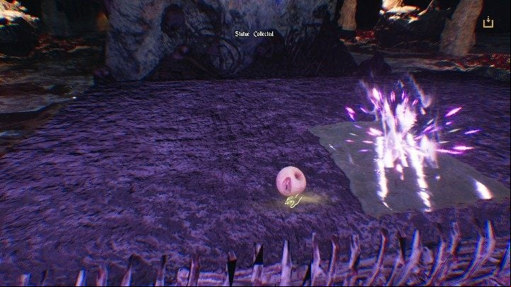 In The Great Rite you reach a location with a giant statue of a devil - Where to find a Forbidden Fruits? | Agony - Starting Tips - Agony Game Guide