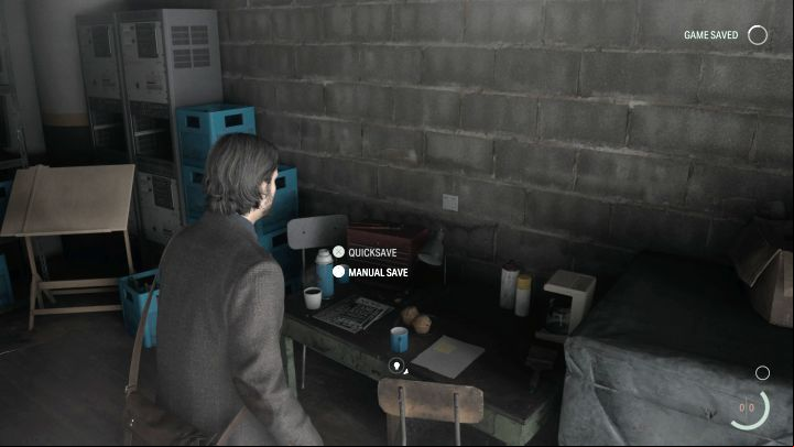 Each Break Room includes, among others: the thermos and there are 2 possible options here - Alan Wake 2: How to save the game? - Campaign - Alan Wake 2 Guide